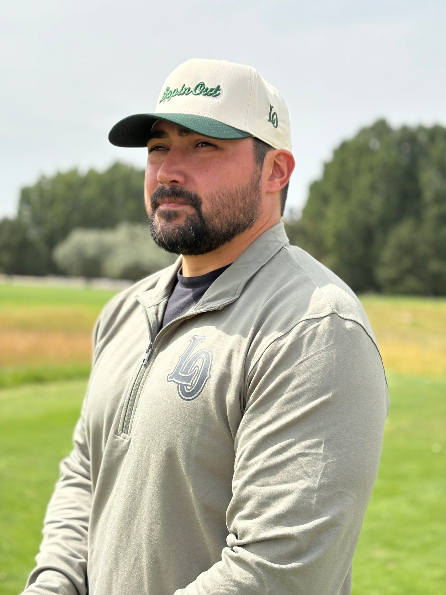 “Lippin Out” 1/4 zip athletic pullover