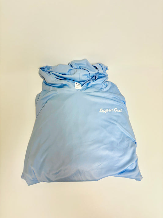 “Lippin Out” Hooded sun shirt.