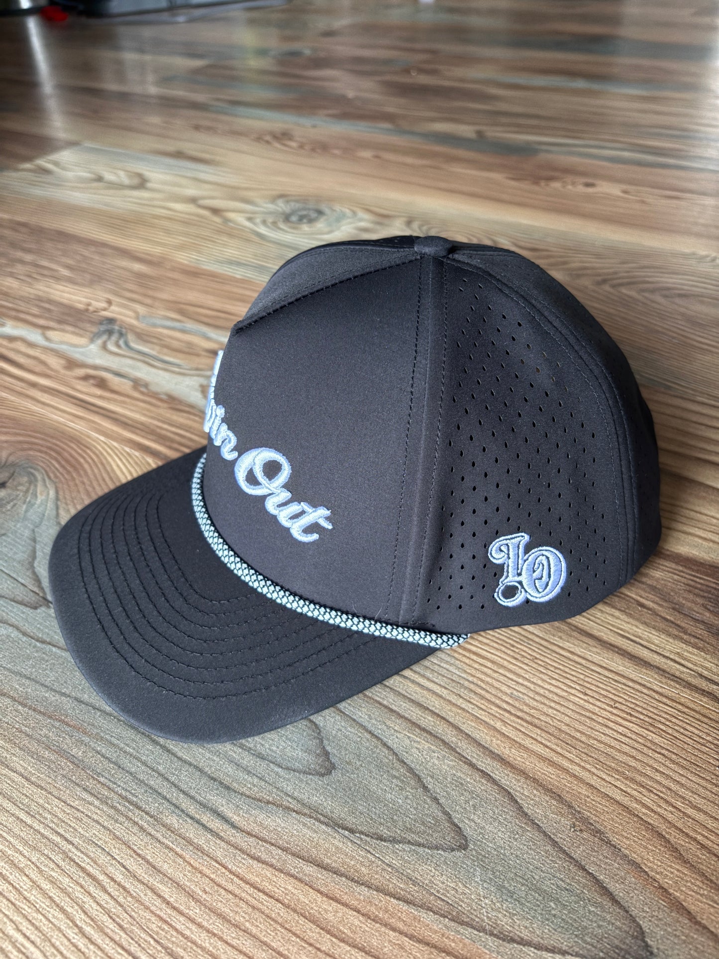 Black & White Rope Hat.