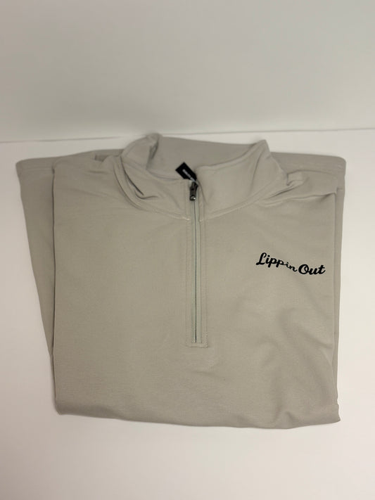“Lippin Out” 1/4 zip athletic pullover
