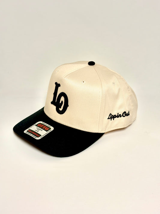 “LO” Black & Off White snap