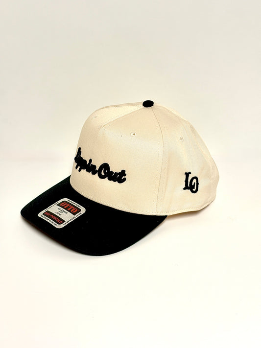 “Lippin Out” Black & Off White snap