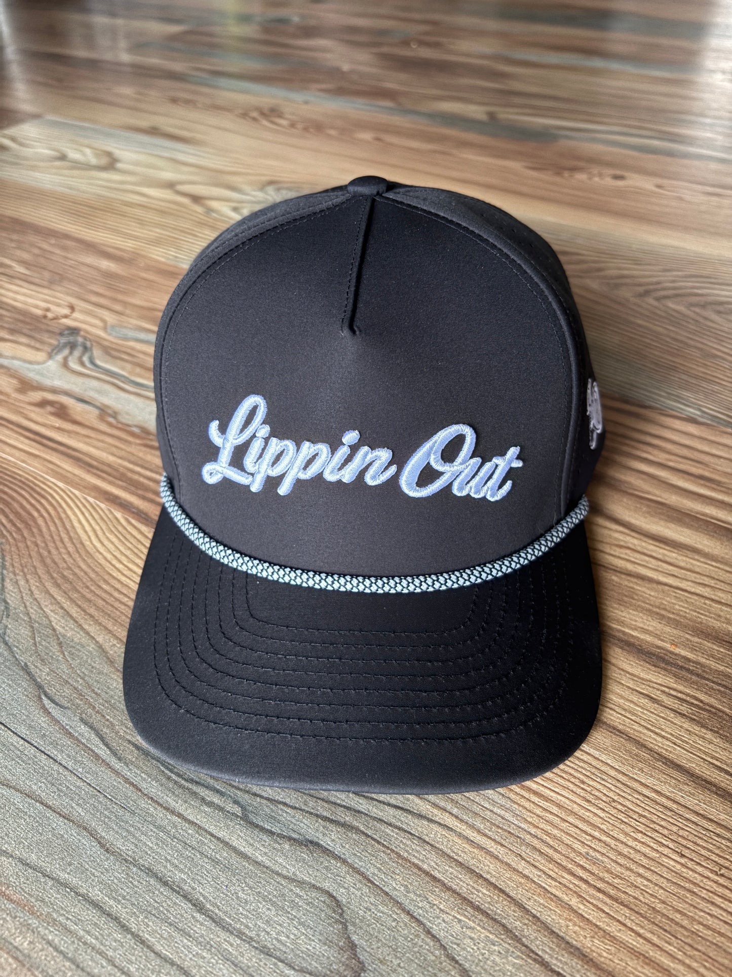 Black & White Rope Hat.